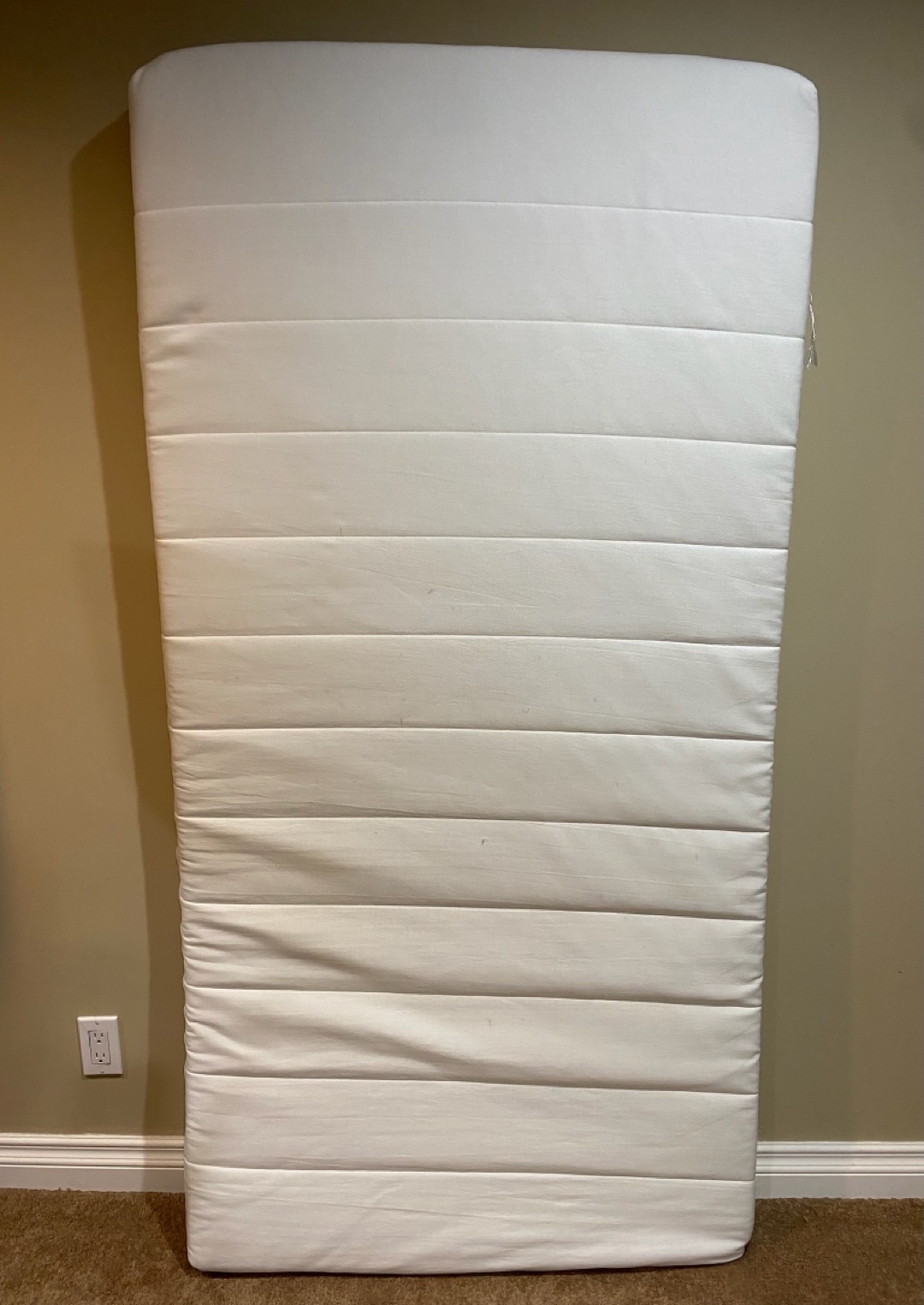 IKEA matress cover and foam mattress