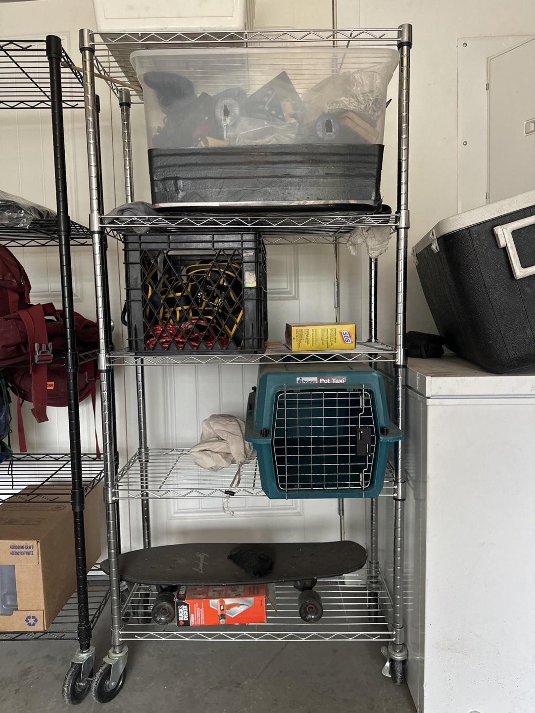 Metal Wire Shelving Unit - photo 2