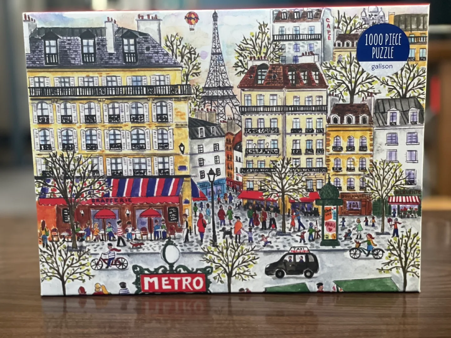 1000 Piece Paris Puzzle by Michael Storrings thumbnail