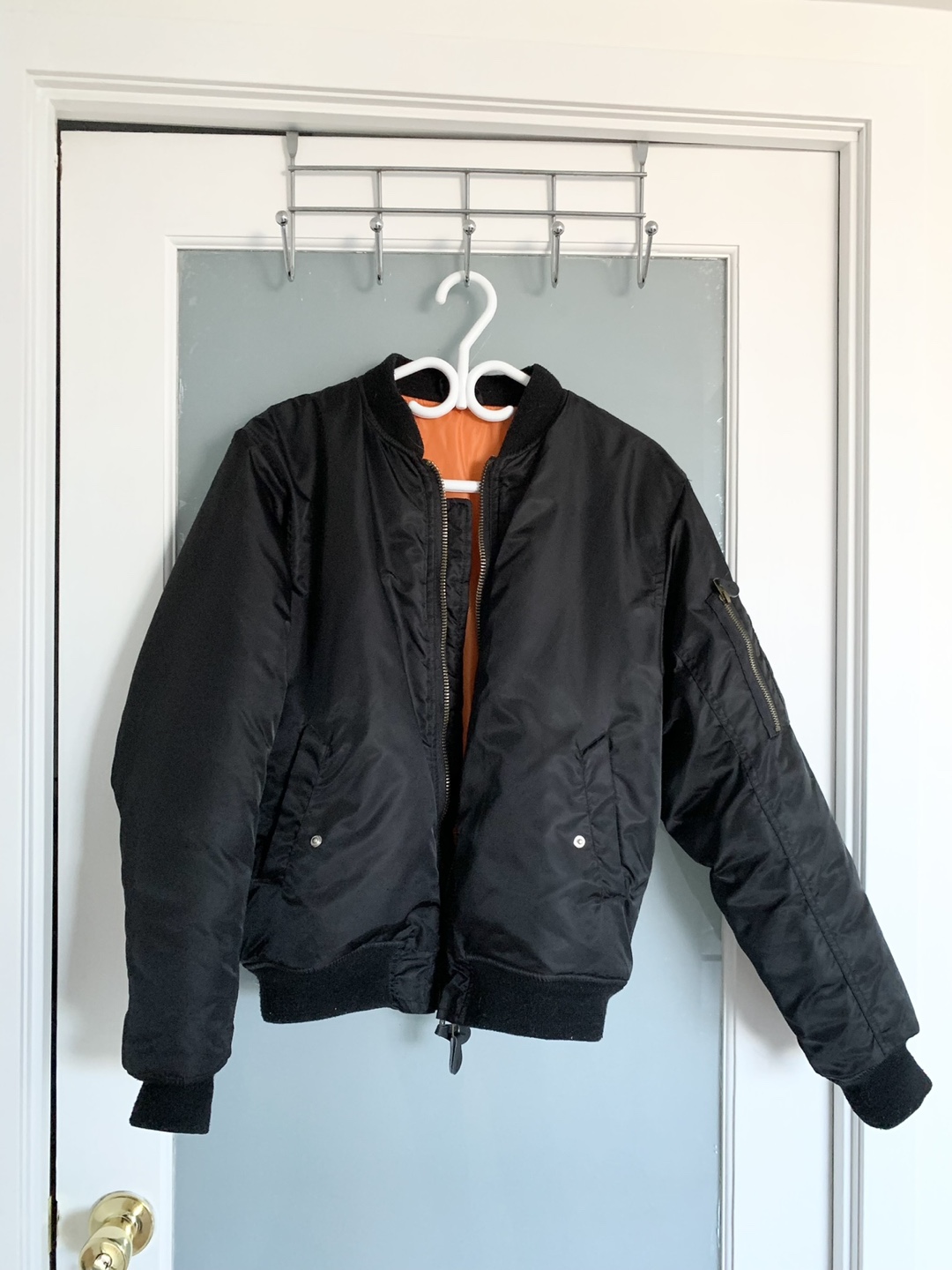 Black Bomber Jacket