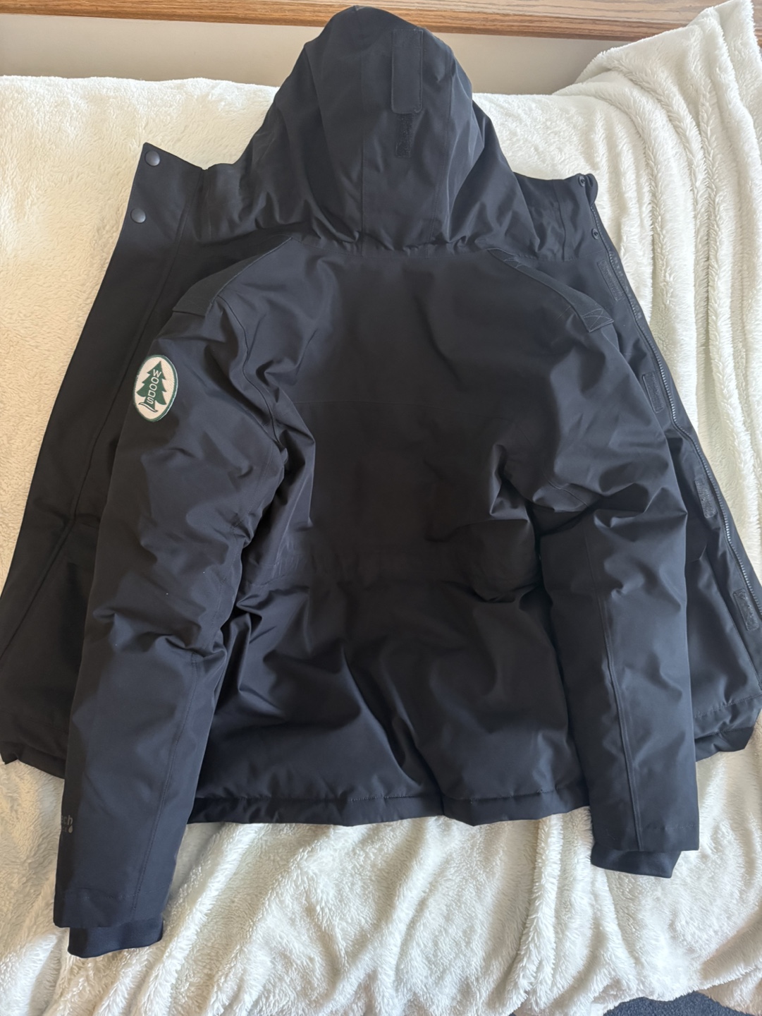 Woods Canada Boy’s Black Winter Jacket - photo 5