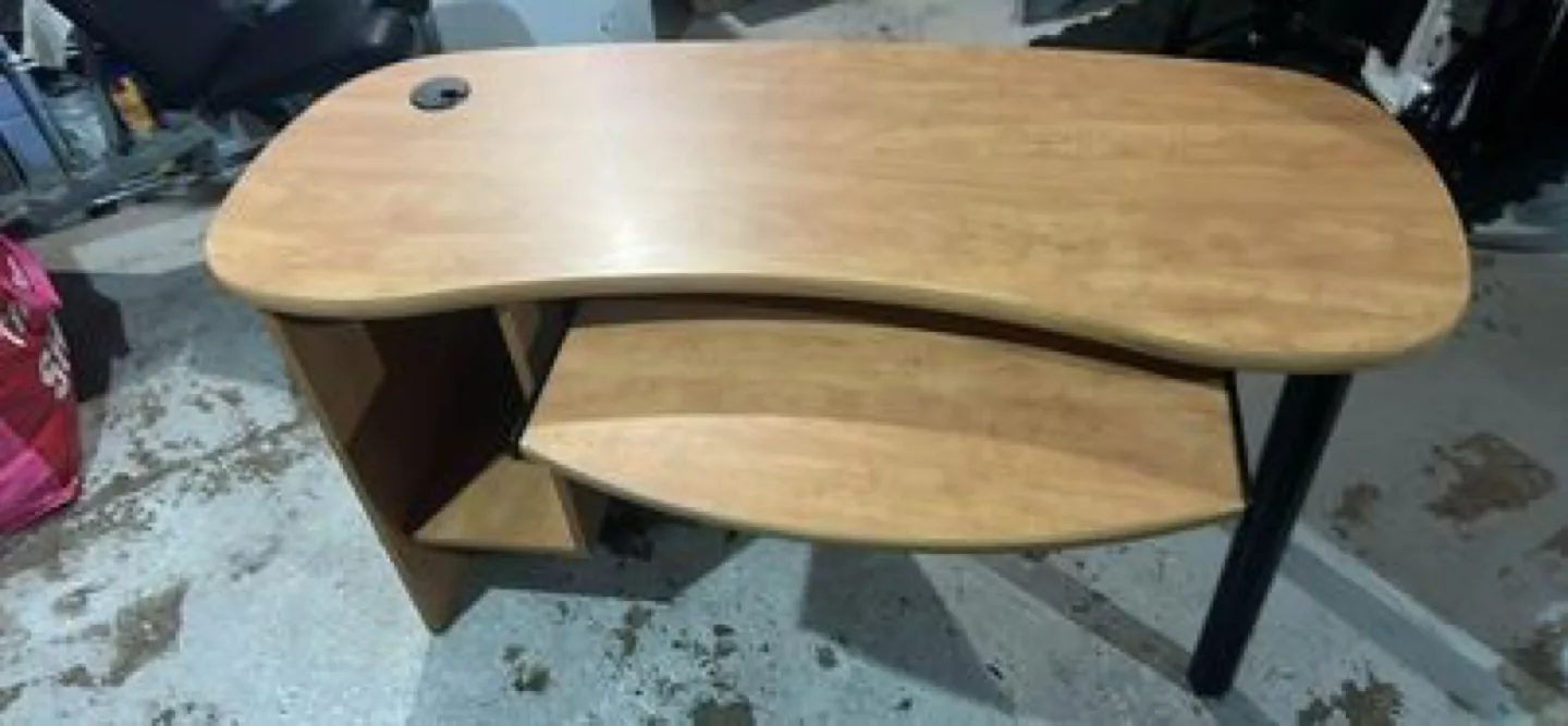 Computer Desk with Keyboard Tray thumbnail