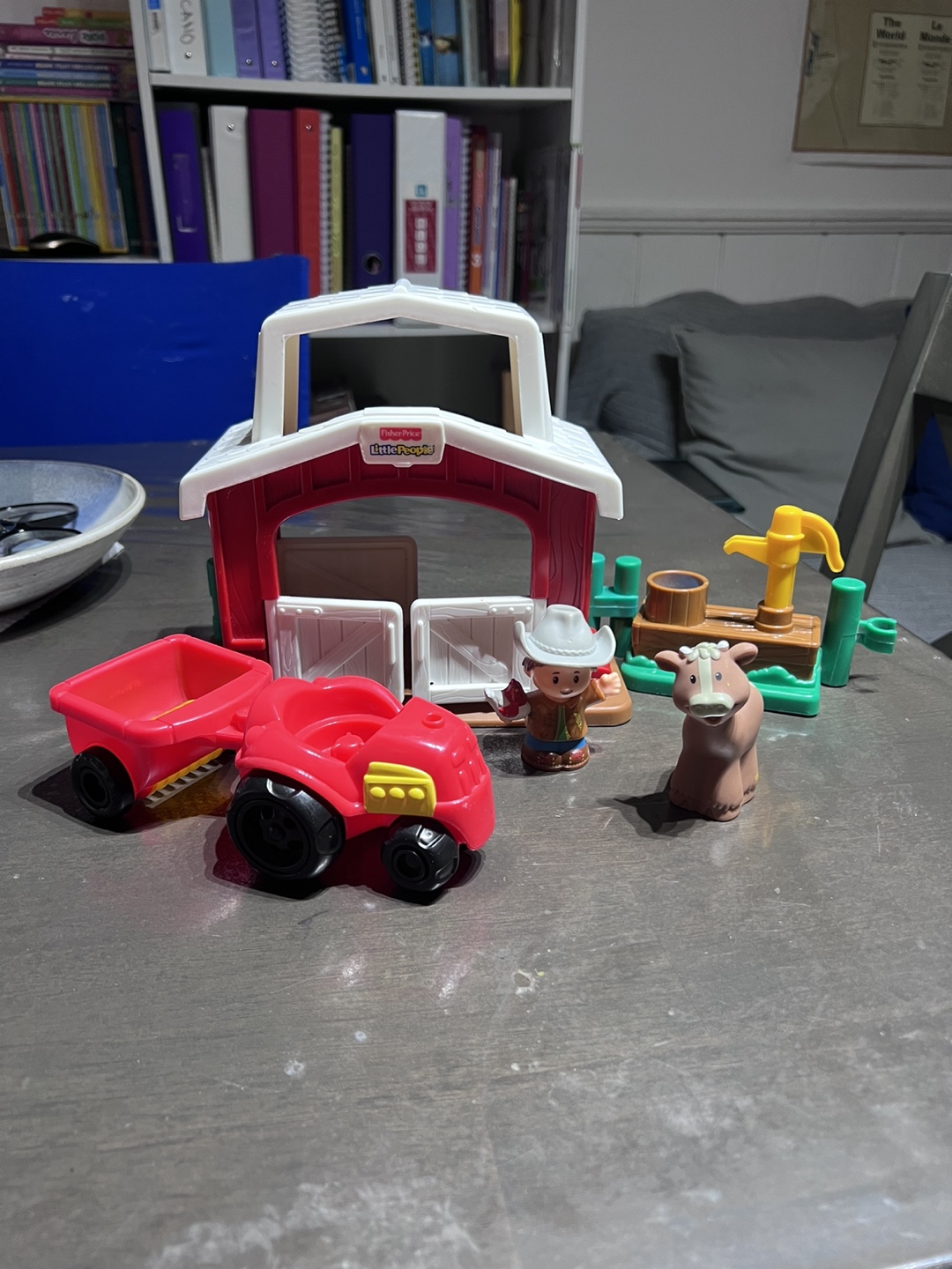 Little People Farm Playset