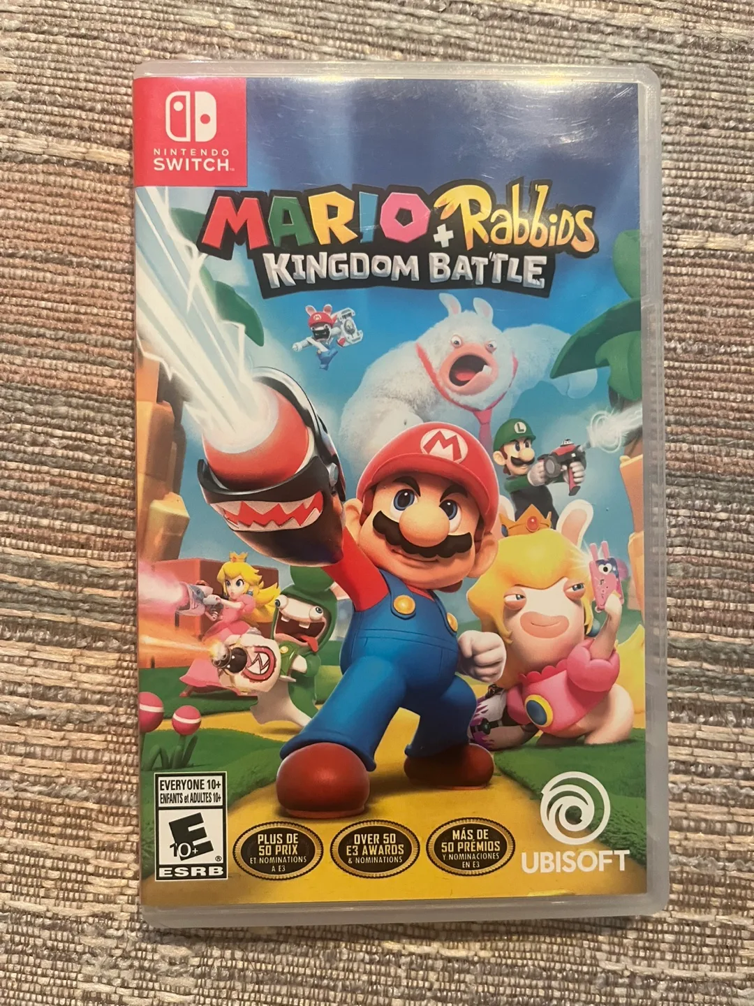 Mario + Rabbids Kingdom Battle Nintendo Switch Game thumbnail