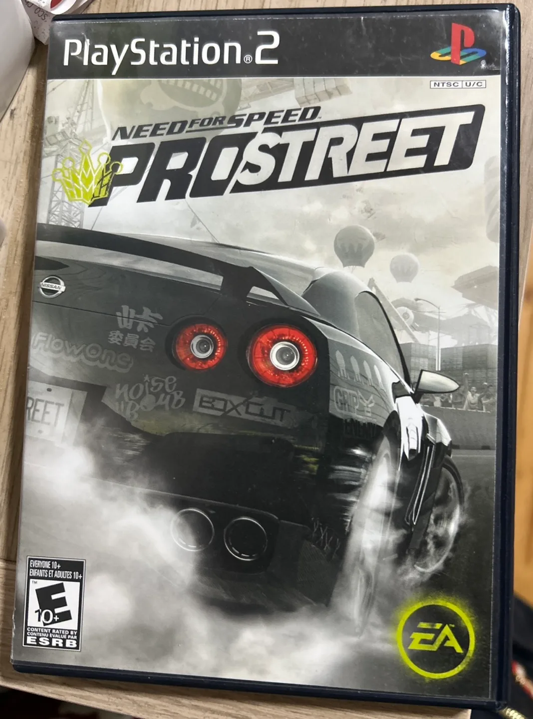 PlayStation 2 Console, Need For Speed ProStreet and Controller image indicator(3)