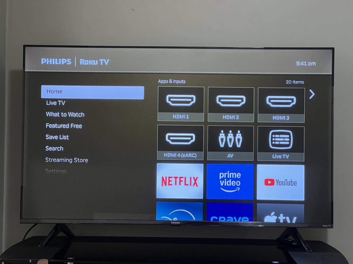 TV 50 inch