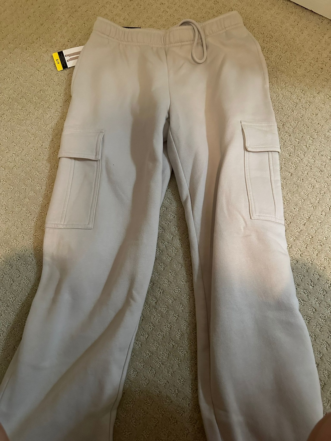 Tuff Athletics Cream 1/4 Zip & Cargo Sweatsuit - photo 2