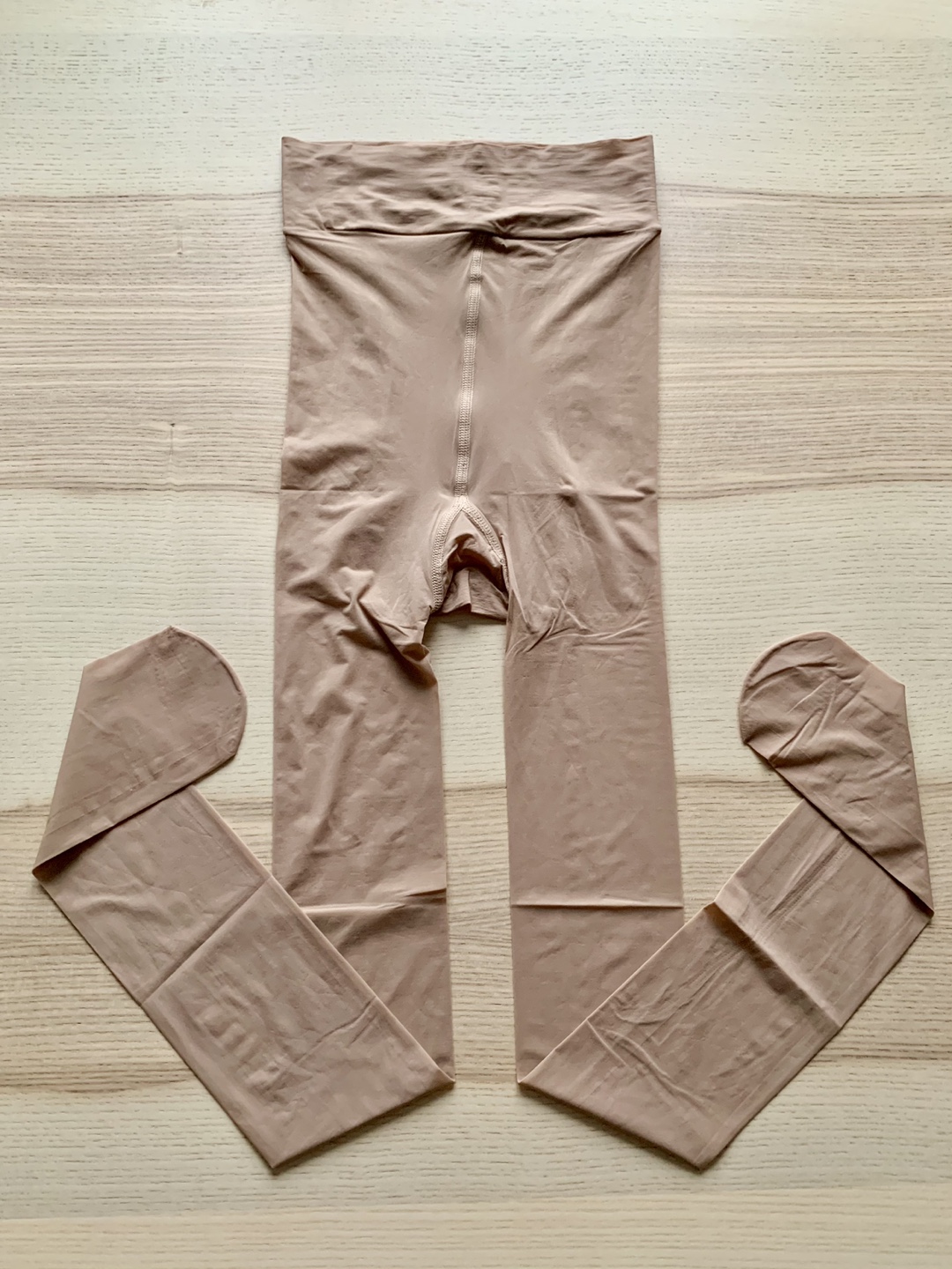 Warm Pantyhose Natural Skin Color Slim Stretchy Tights (3 Pairs) - photo 2