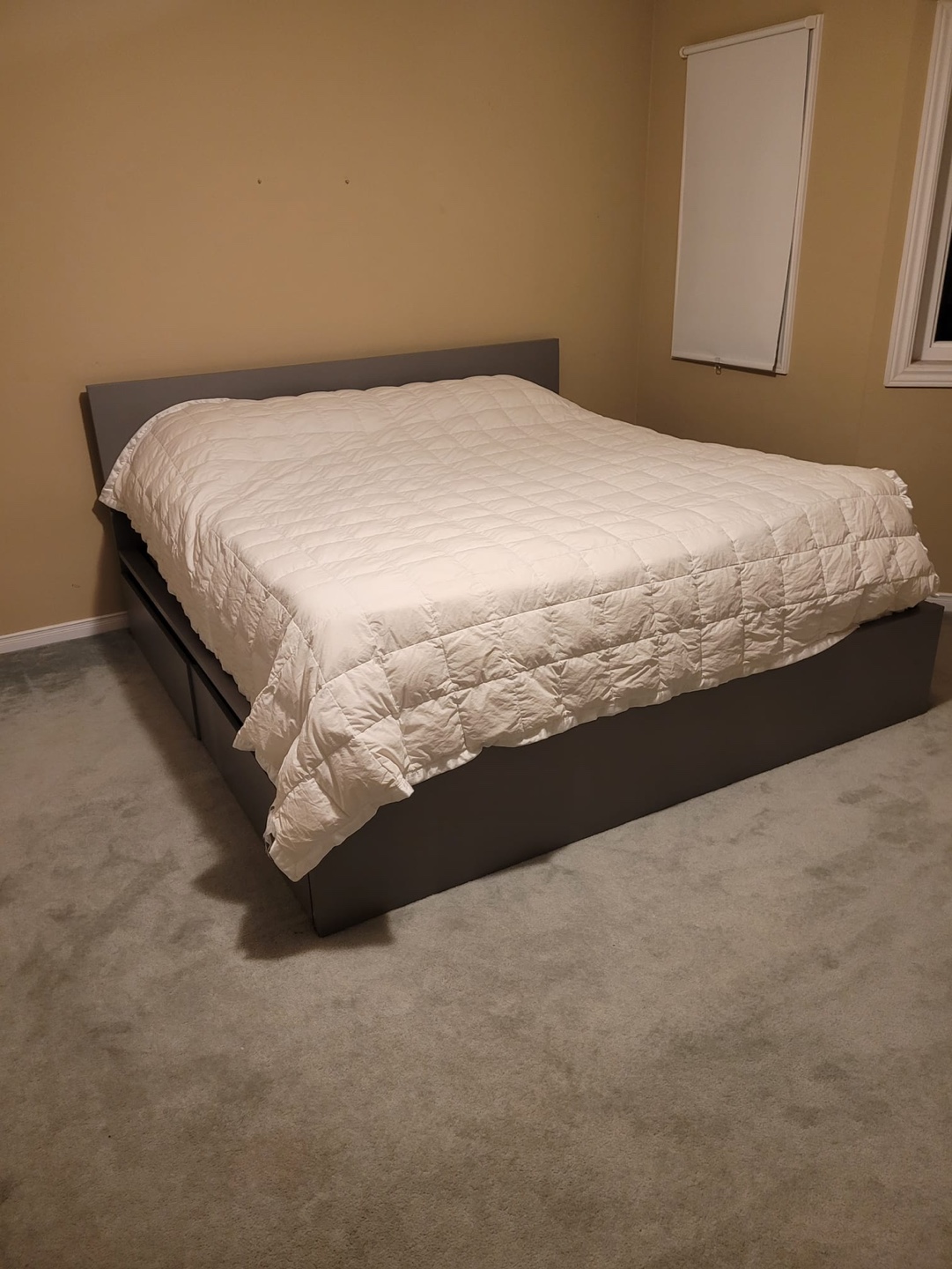 IKEA MALM king size bed with Storage - photo 5