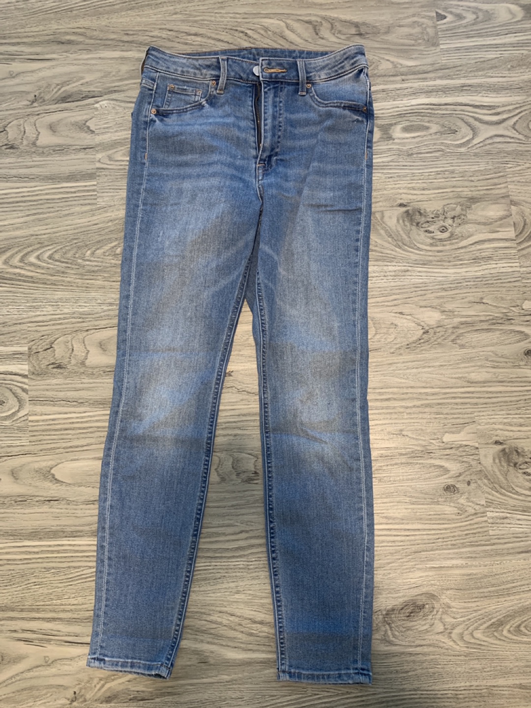 High Waisted Skinny Jeans