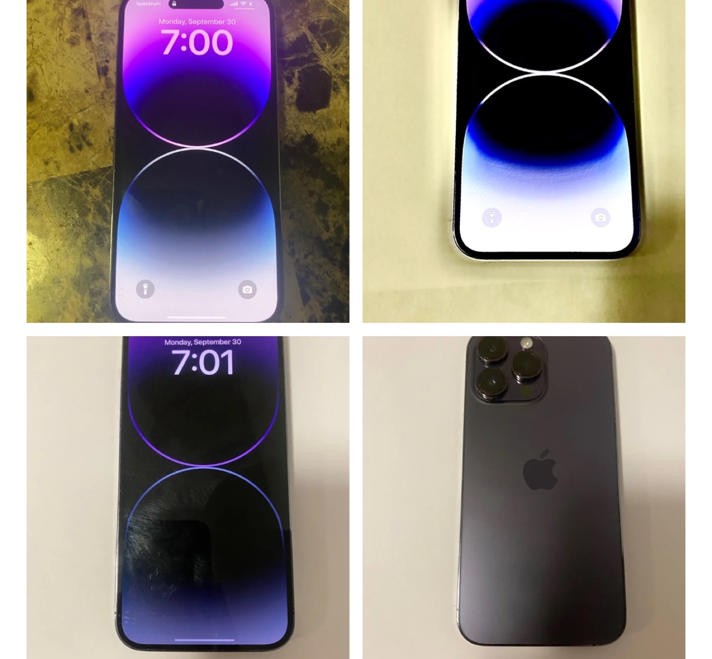 iPhone 14 Pro Max- unlocked 128gb Deep Purple