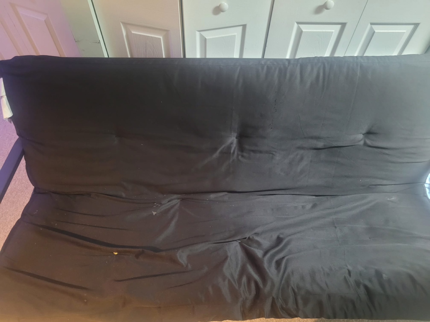 Black Futon Sofa Bed - Must GO BY TOMORROW