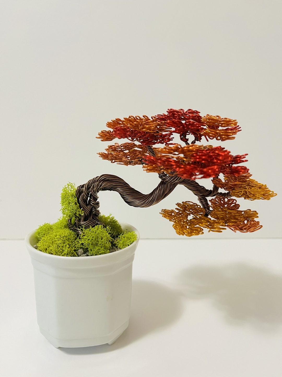 AUTUMN BONSAI WIRE TREE