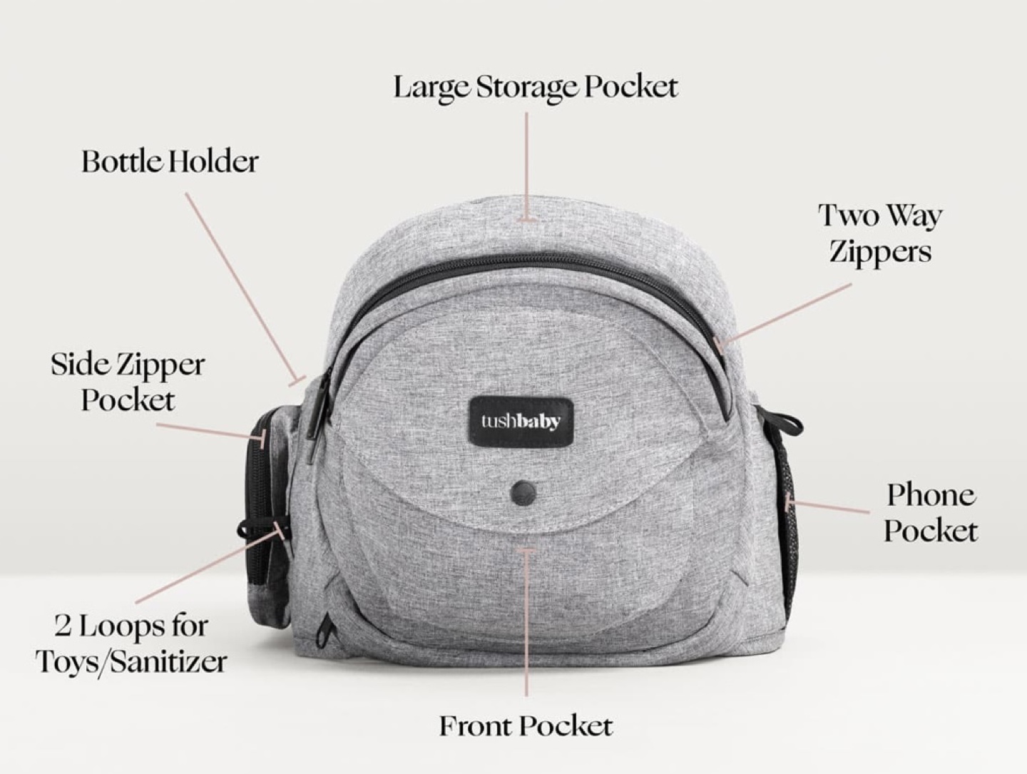 TushBaby Hip Seat Carrier - photo 2