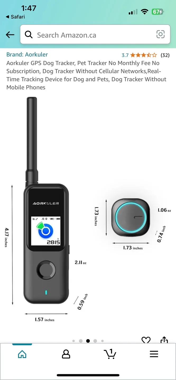 Aorkuler Dog GPS Tracker image indicator(3)