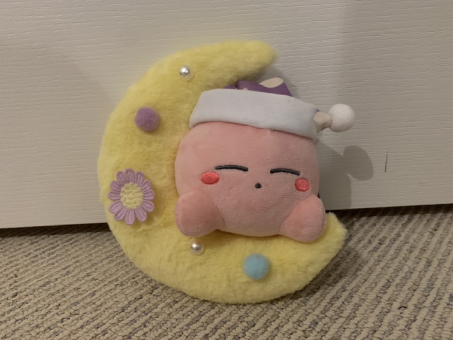 Sleepy Kirby plush