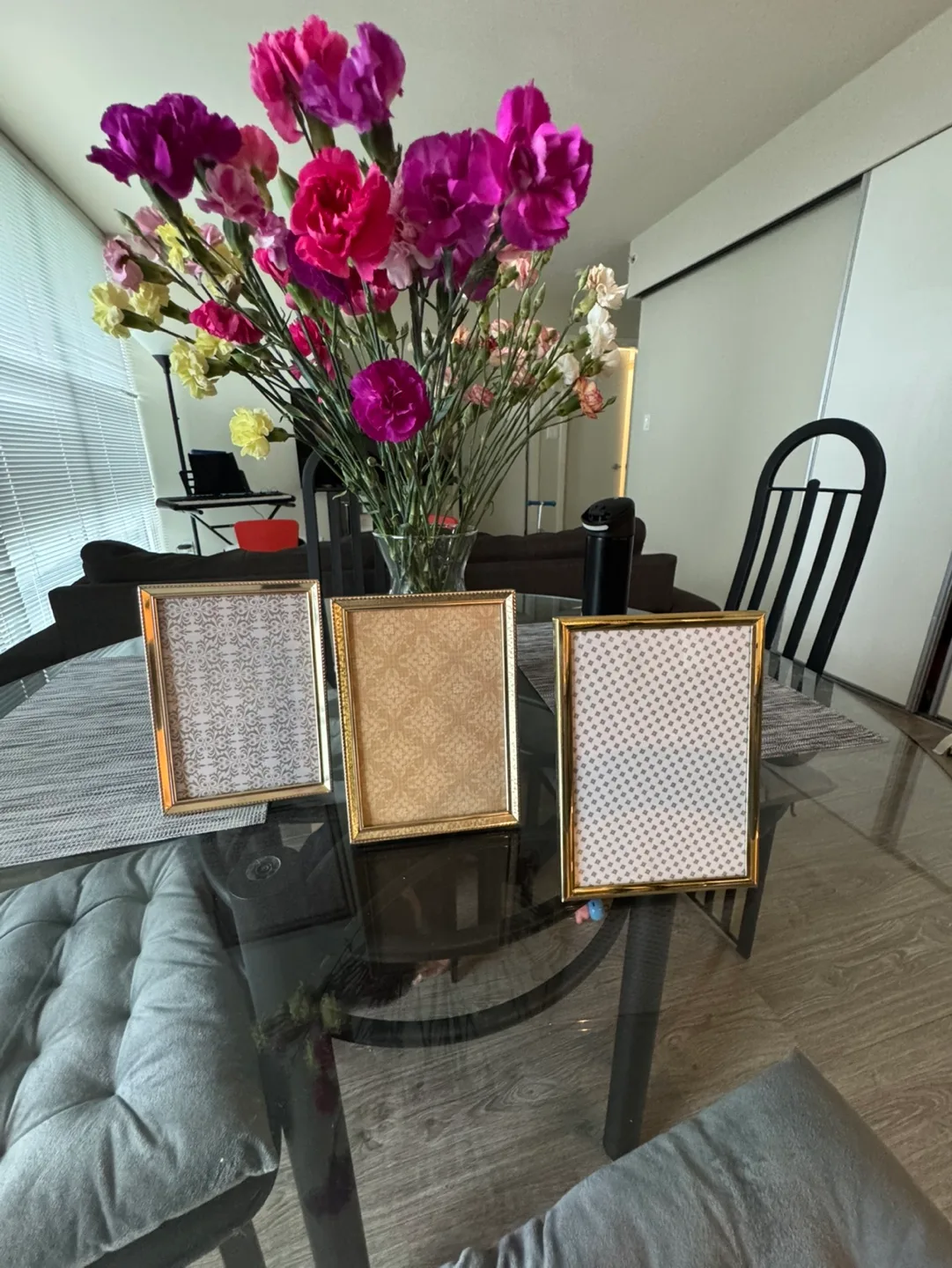 Set of 3 Gold Picture Frames thumbnail