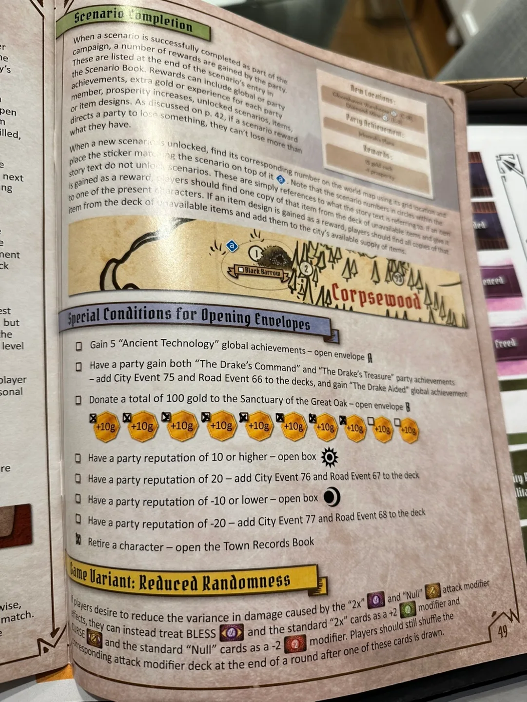 Gloomhaven Board Game image indicator(10)