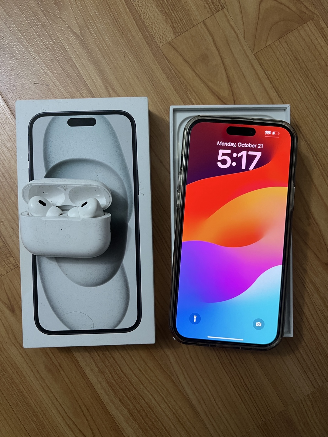 iPhone 15 Plus & AirPods Pro 2