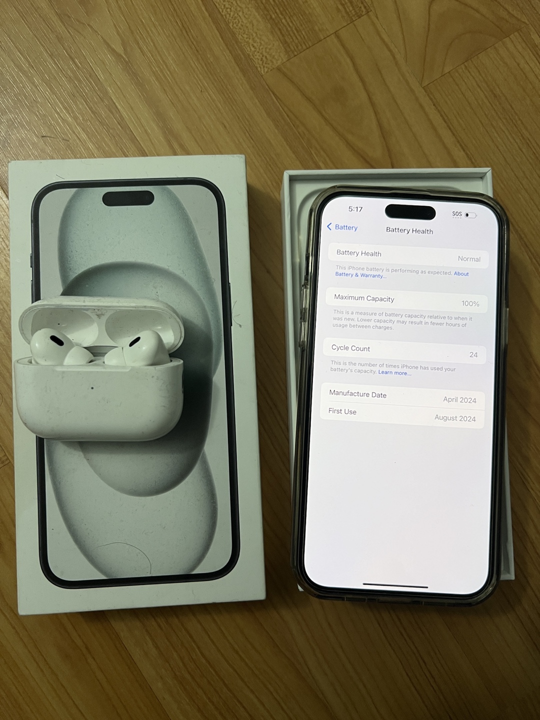 iPhone 15 Plus & AirPods Pro 2 - photo 2