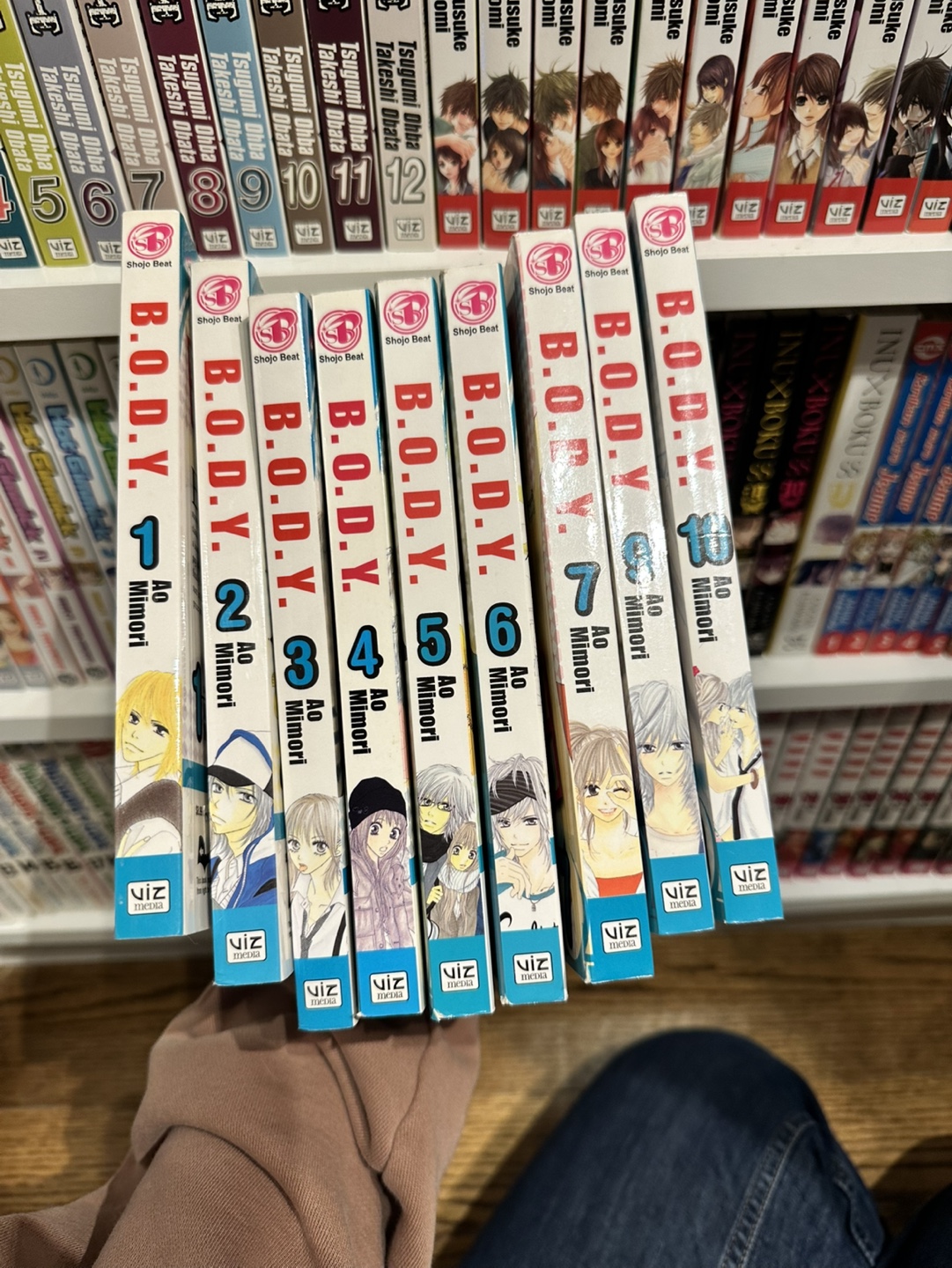 B.O.D.Y. Volumes 1-10 Manga (missing 8) - photo 2