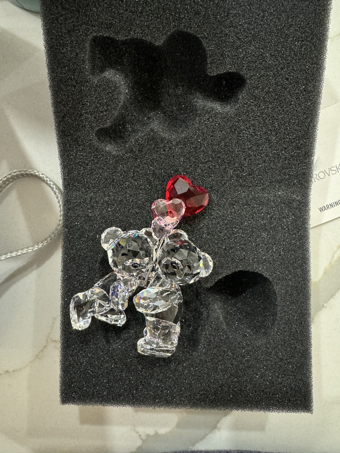 Swarovski Crystal Bear Figurine