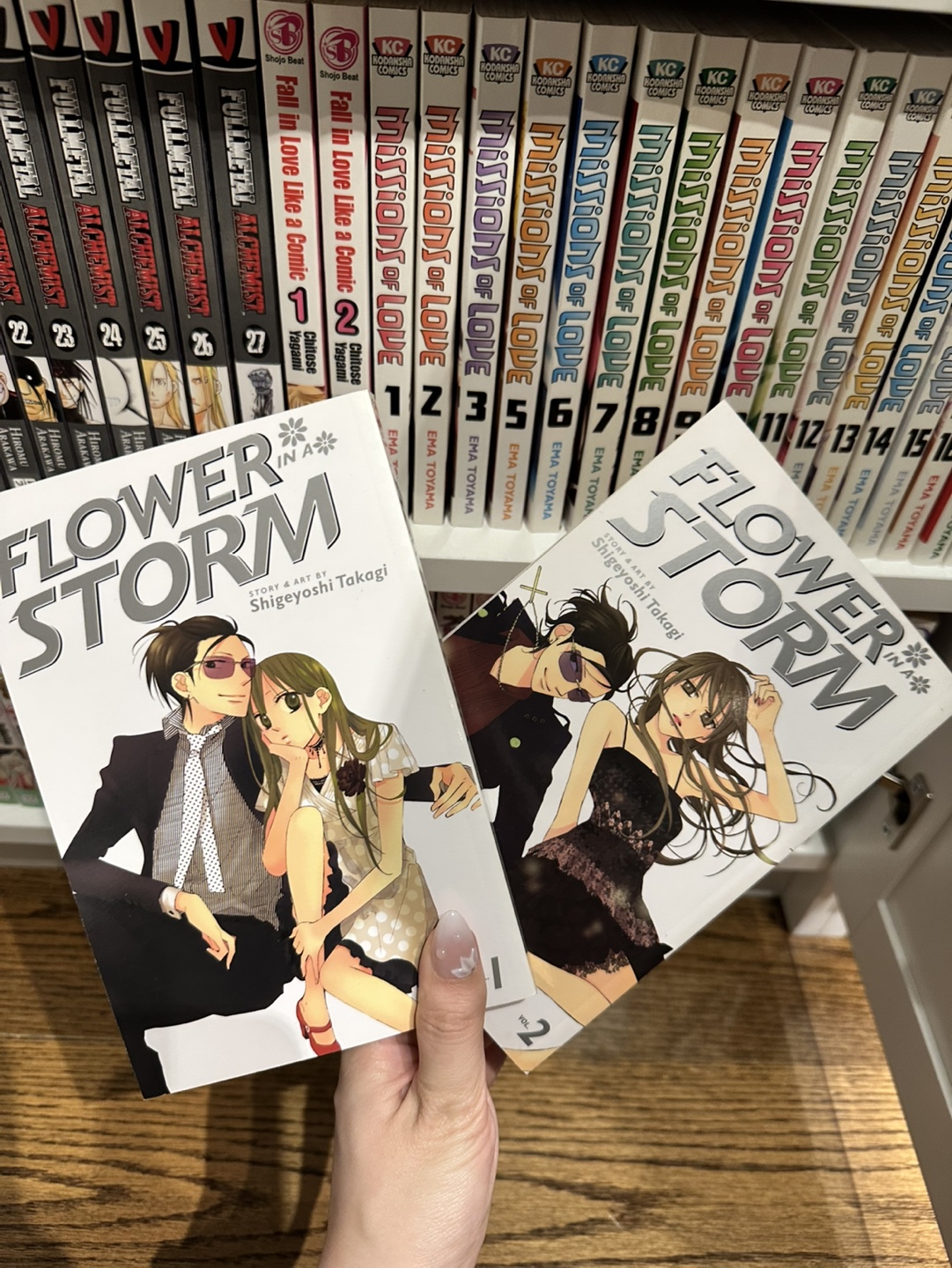 Flower in a Storm Manga Volumes 1 & 2