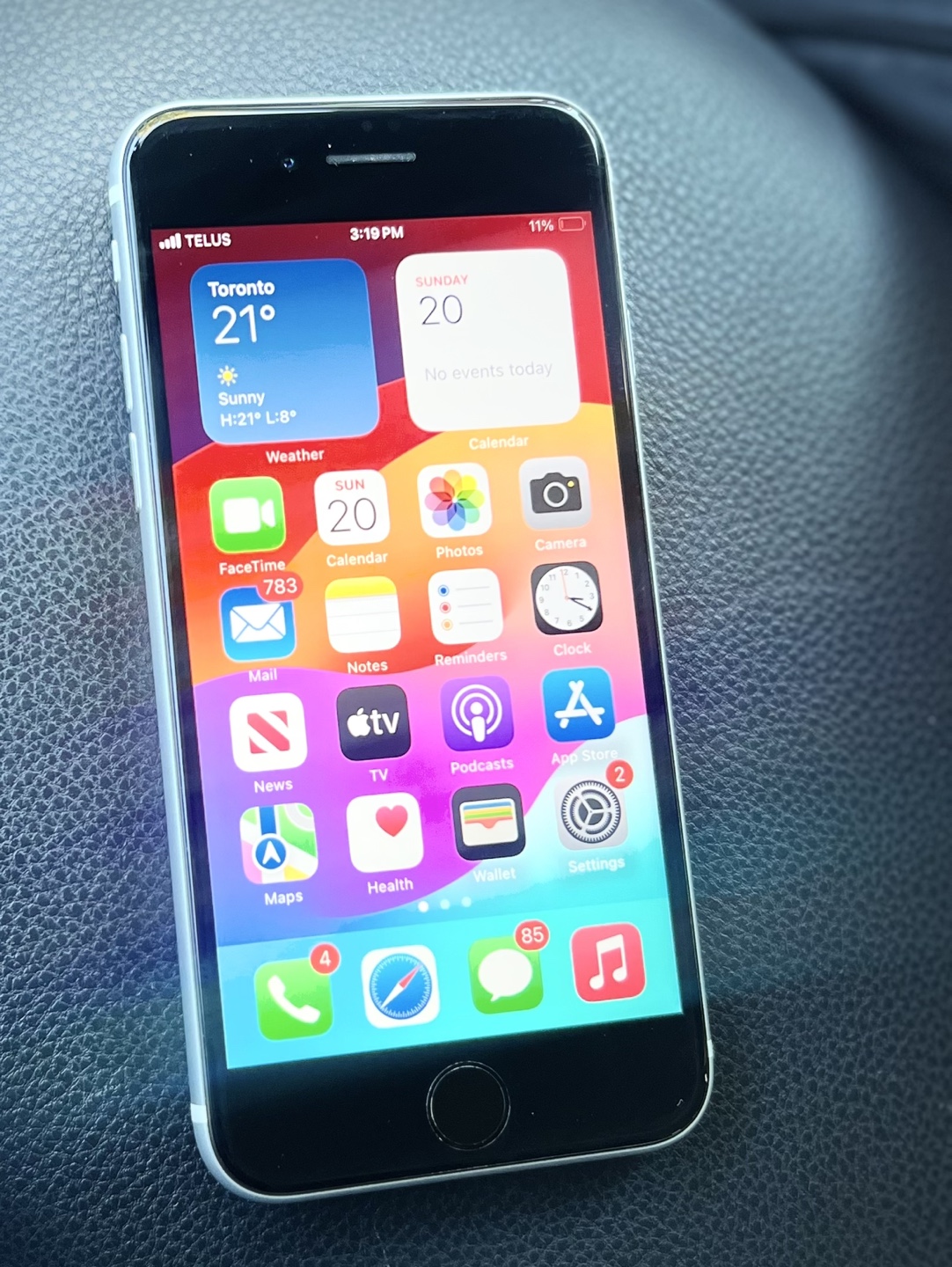iPhone SE 2020 92 health unlcoked