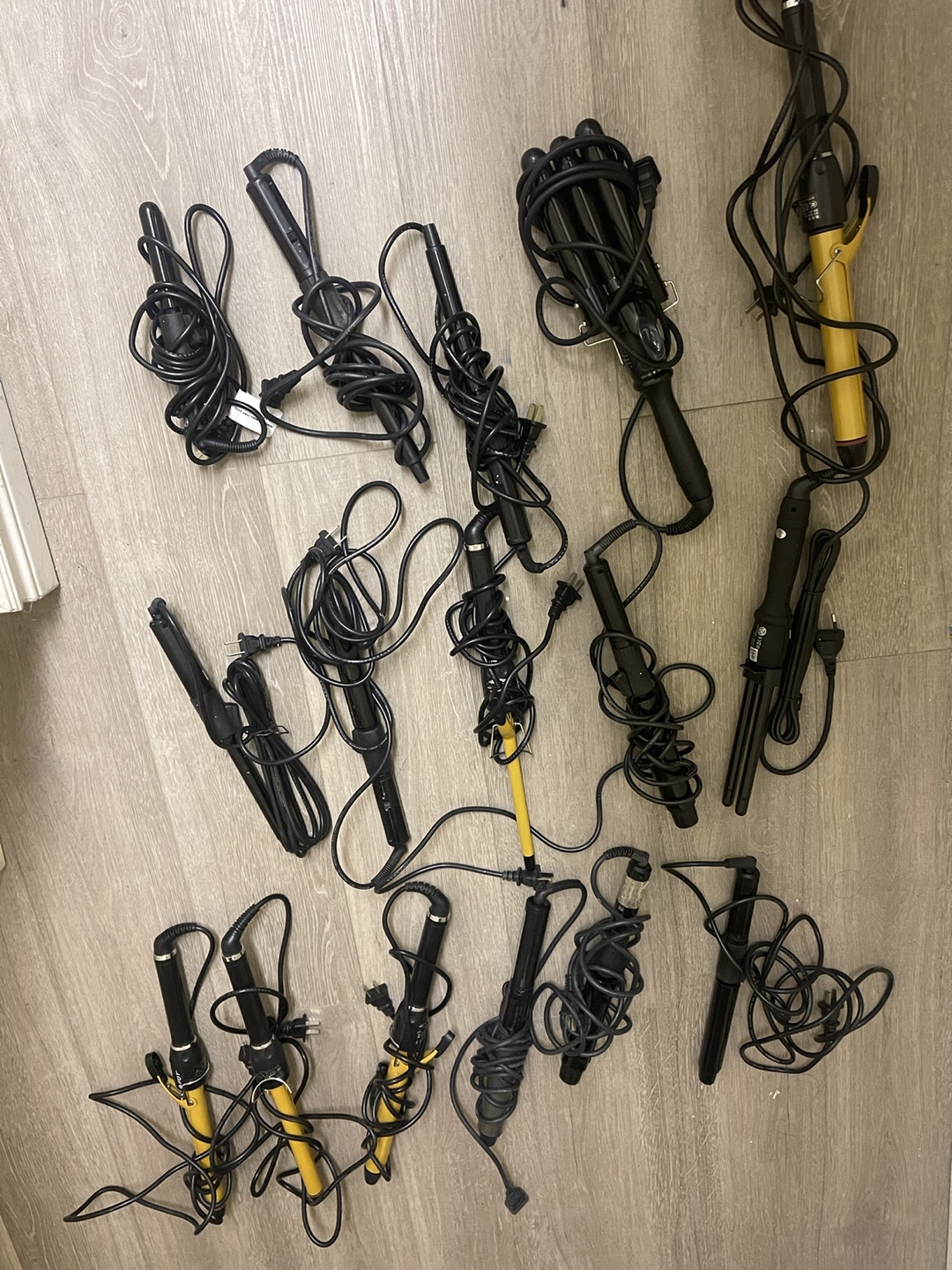 Lot of Curling Irons