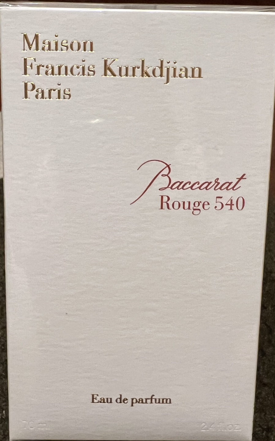 Maison Francis Kurkdjian Baccarat Rouge 540 Eau de Parfum. 70 ml