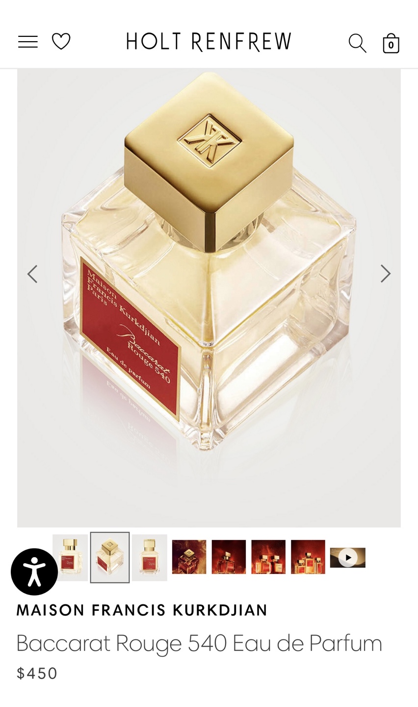 Maison Francis Kurkdjian Baccarat Rouge 540 Eau de Parfum. 70 ml - photo 4