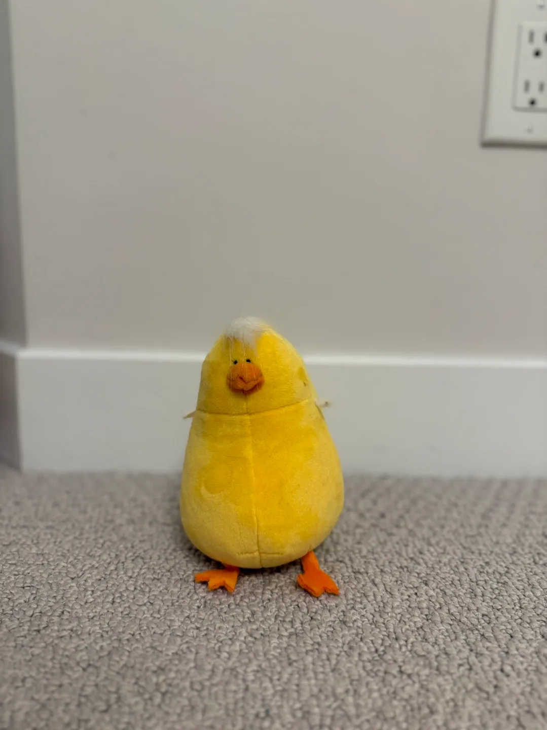 Yellow Plush Chick Toy