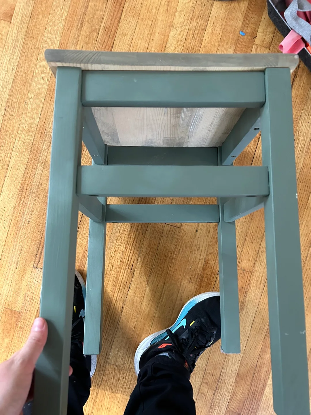 Small Wooden Stool image indicator(3)