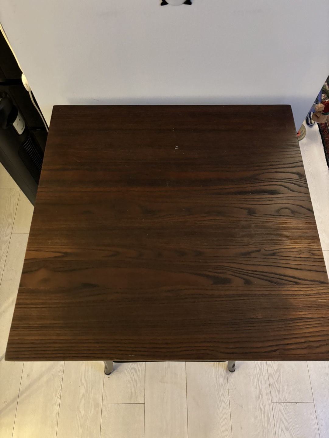Carbon Loft Greenwood Industrial Metal Table with Elm Top - photo 4