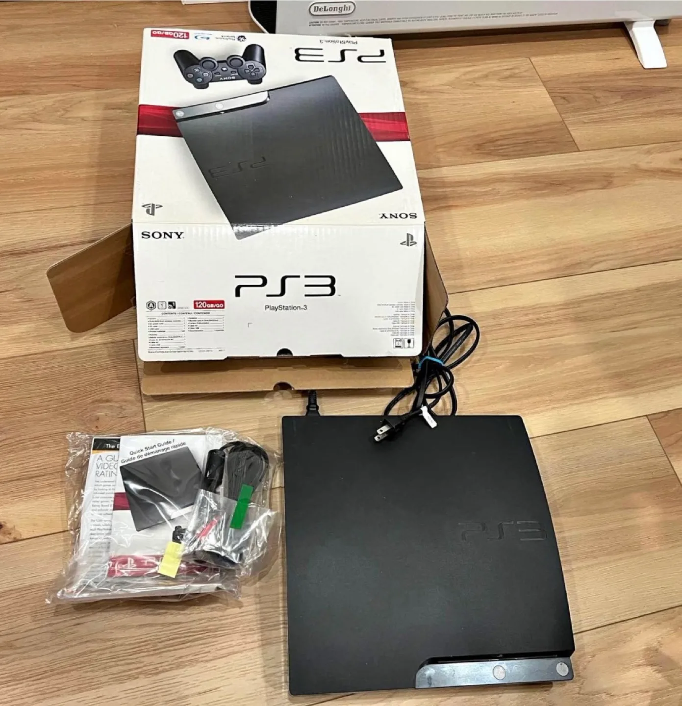 PS3 Slim Console 120gb  & Games Bundle 12 games