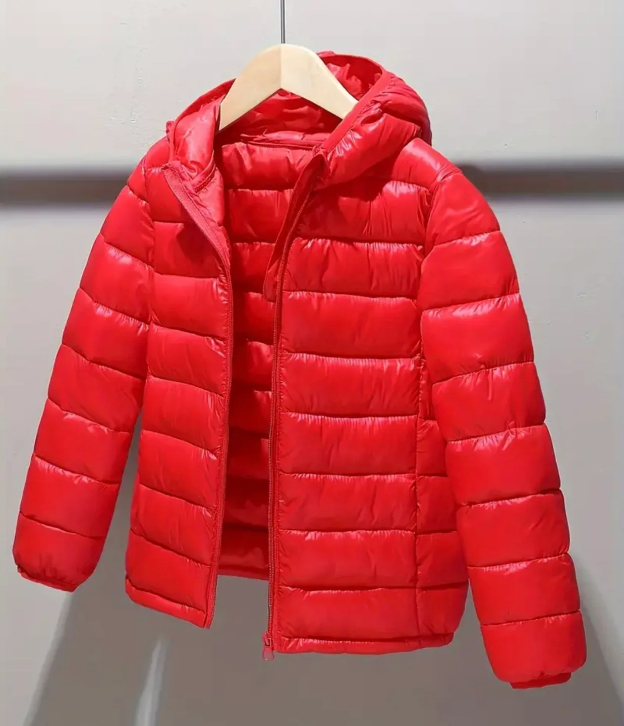 Red Puffer Jacket