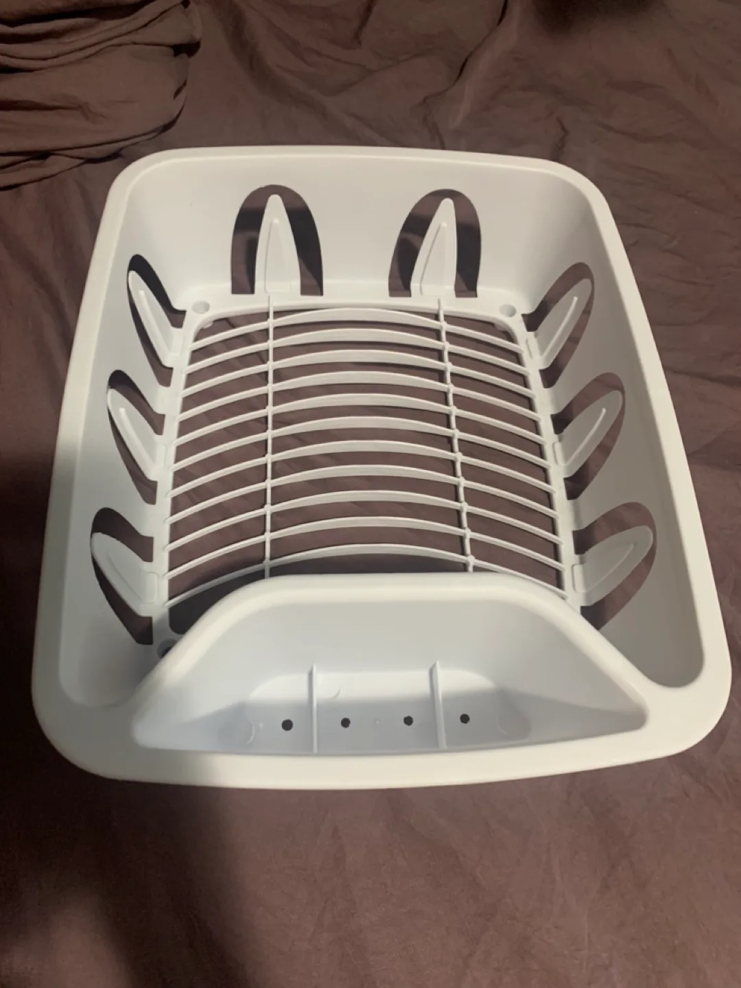 Brand New White Dish Drying Rack #freecycle image indicator(2)