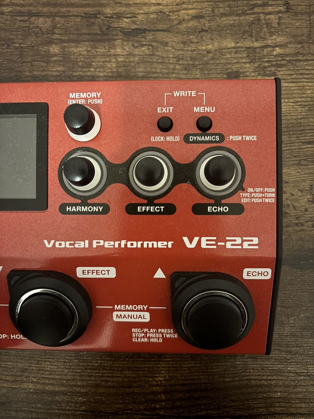 Boss VE-22 Vocal Performer Pedal - photo 2