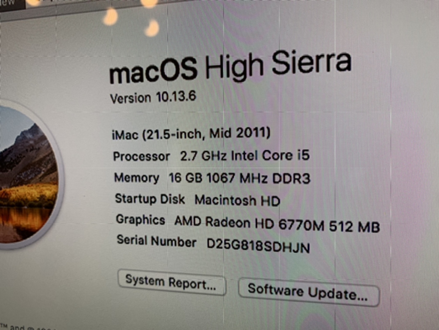 Apple iMac 21.5-inch Mid 2011 iMac(1 TB storage / 16 GB RAM) - photo 3