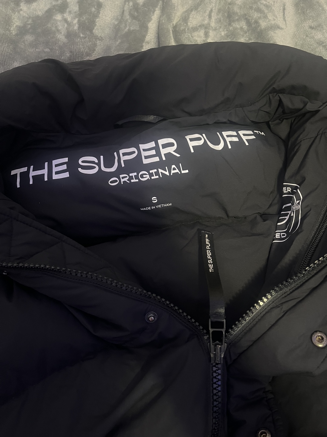 The Super Puff Original Black Puffer Jacket - photo 4