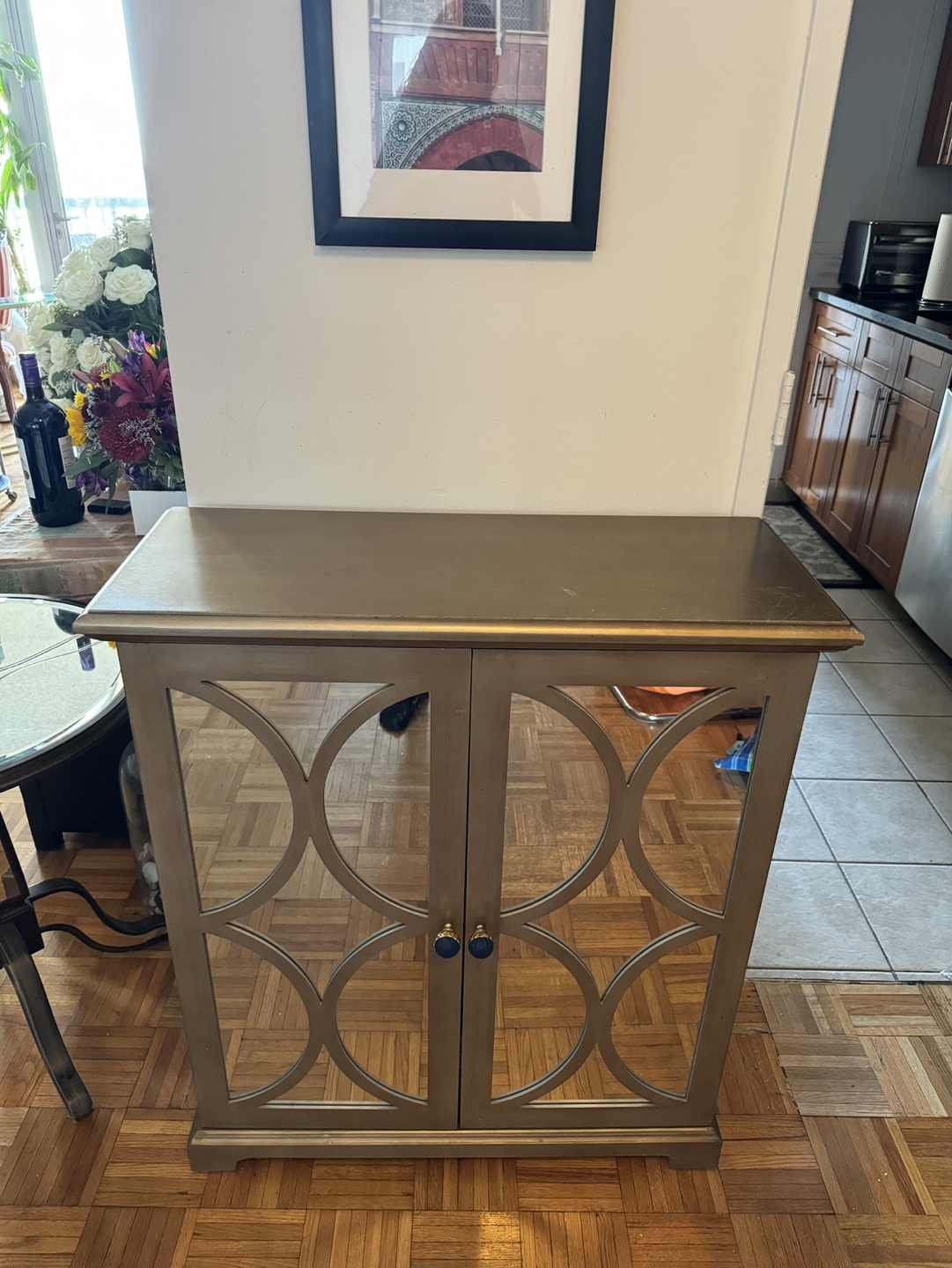 Gold Bar Cabinet