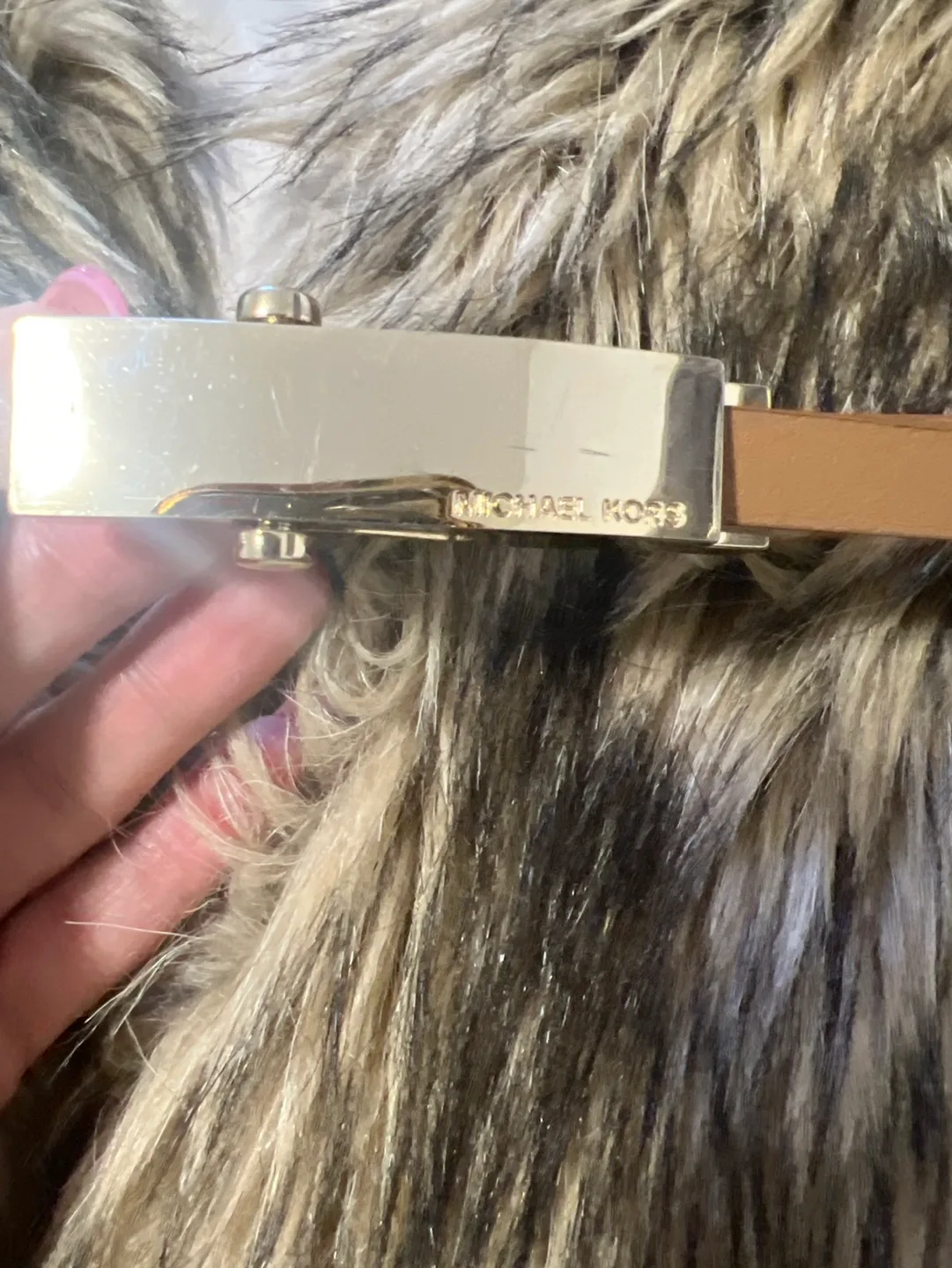 Michael Kors Faux Fur Vest image indicator(3)