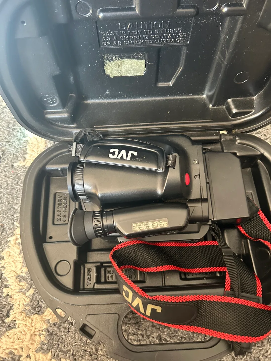 Vintage JVC Camcorder with Case thumbnail