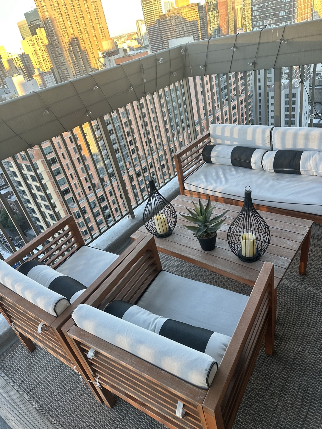 4-Piece Outdoor Patio Conversation Set - photo 3