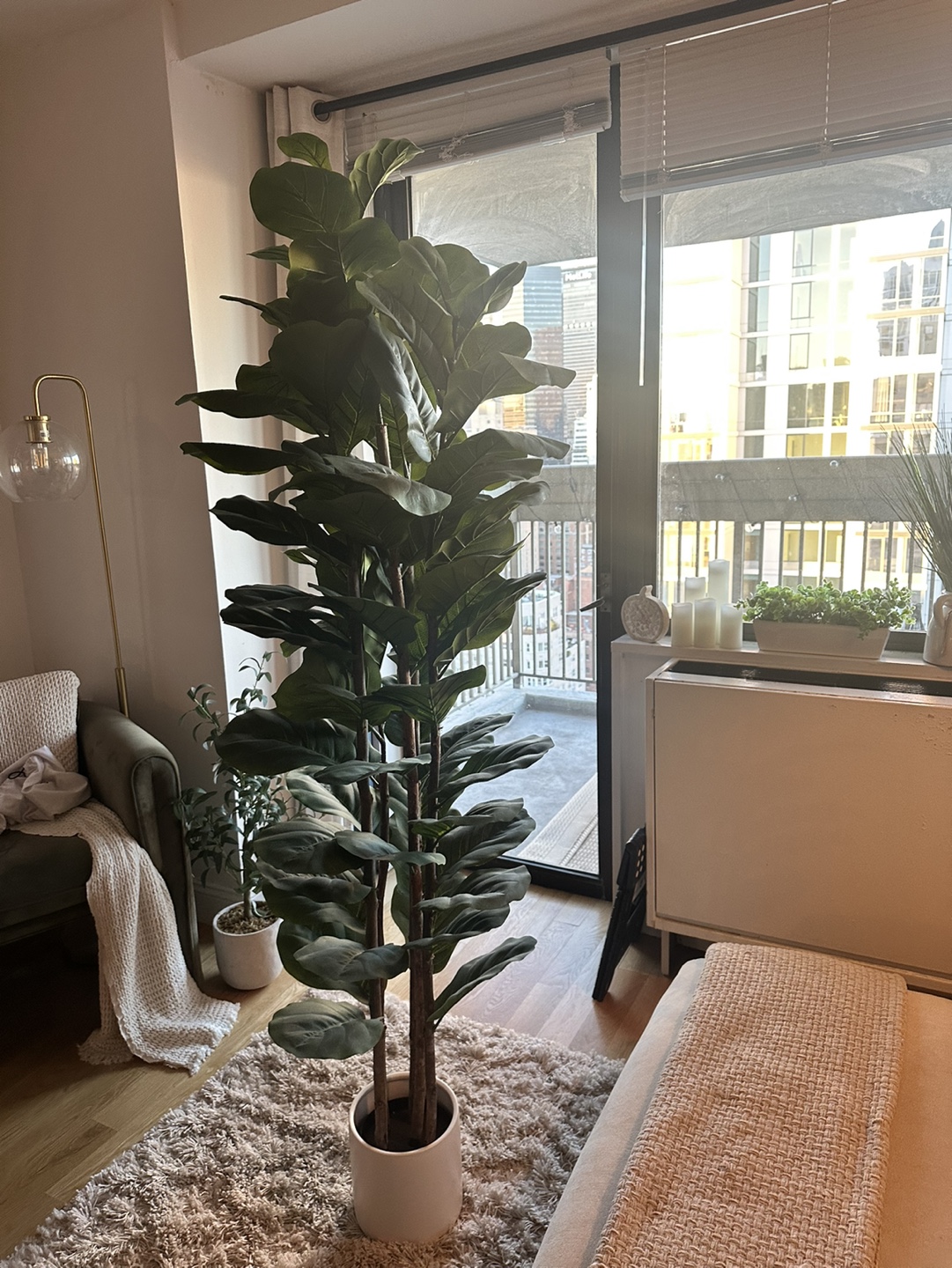 Artificial Fiddle Leaf Fig Tree - photo 2