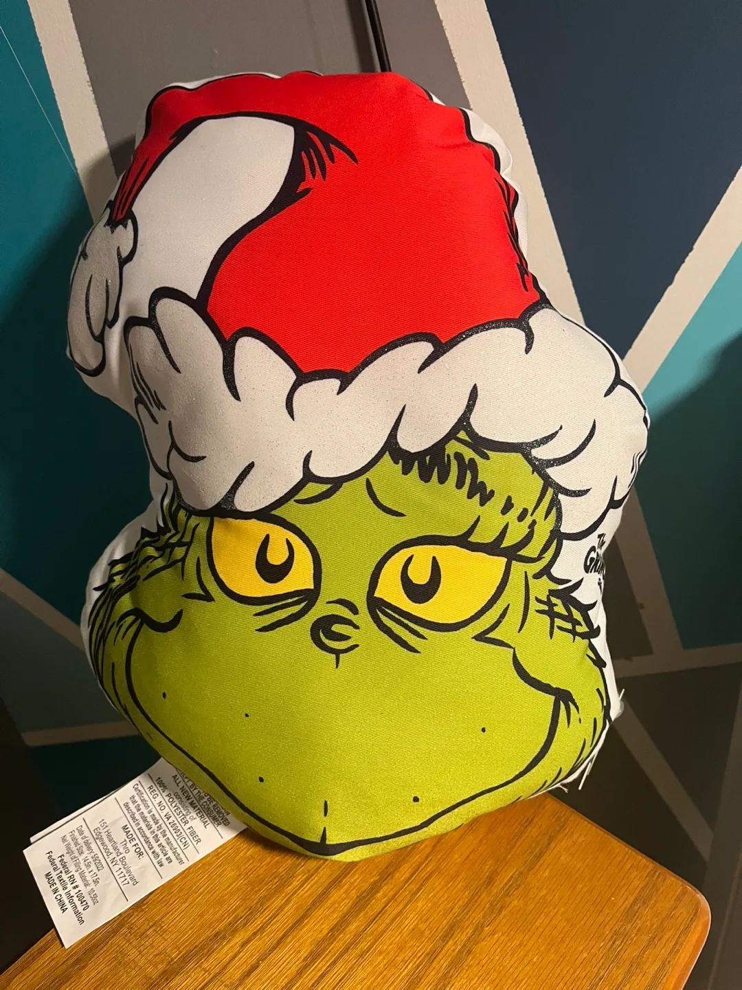 Grinch Pillow thumbnail