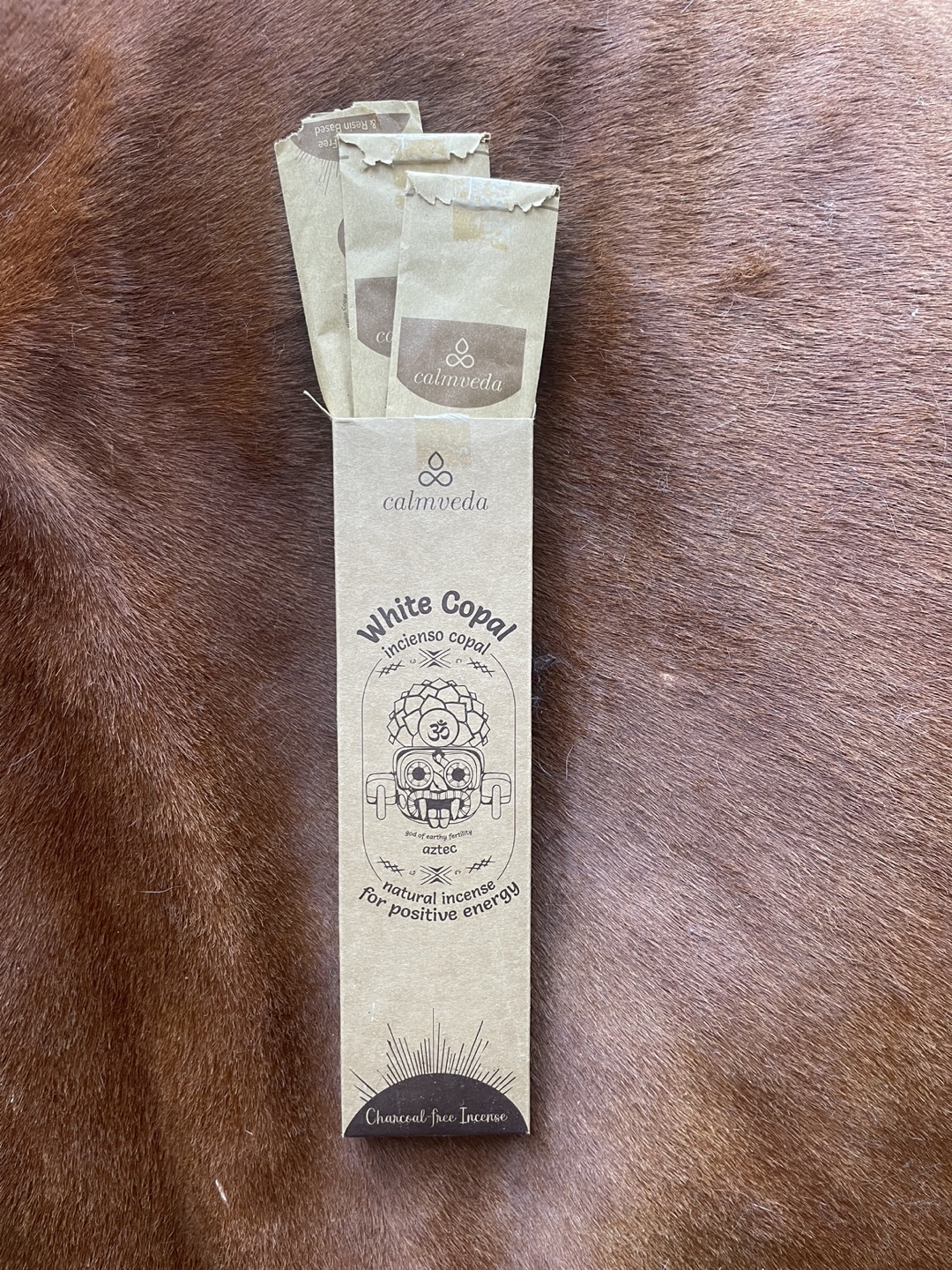 Calmveda White Copal Incense (3 pack) - photo 2