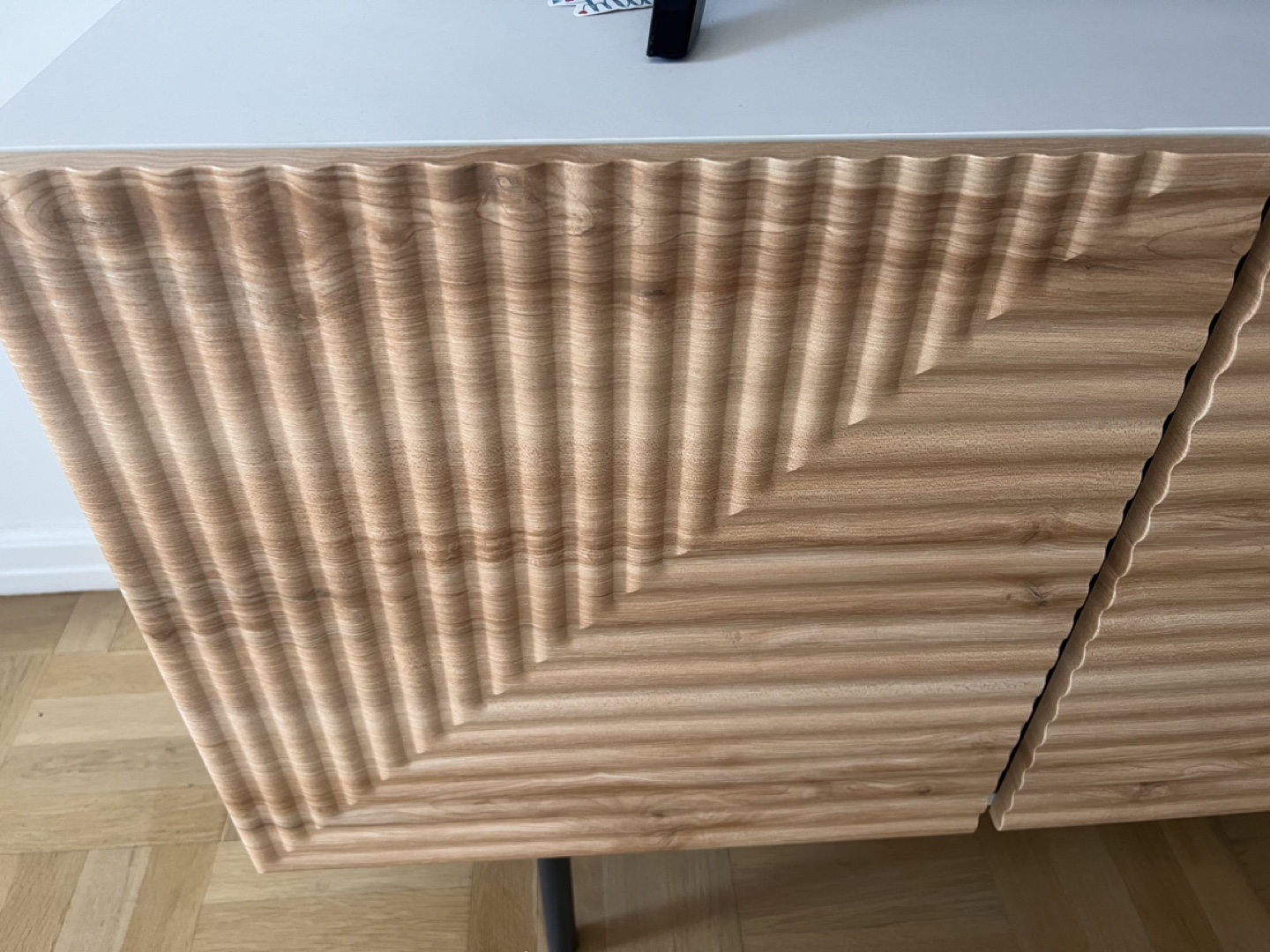 Modern TV Stand with 3 Doors - photo 2