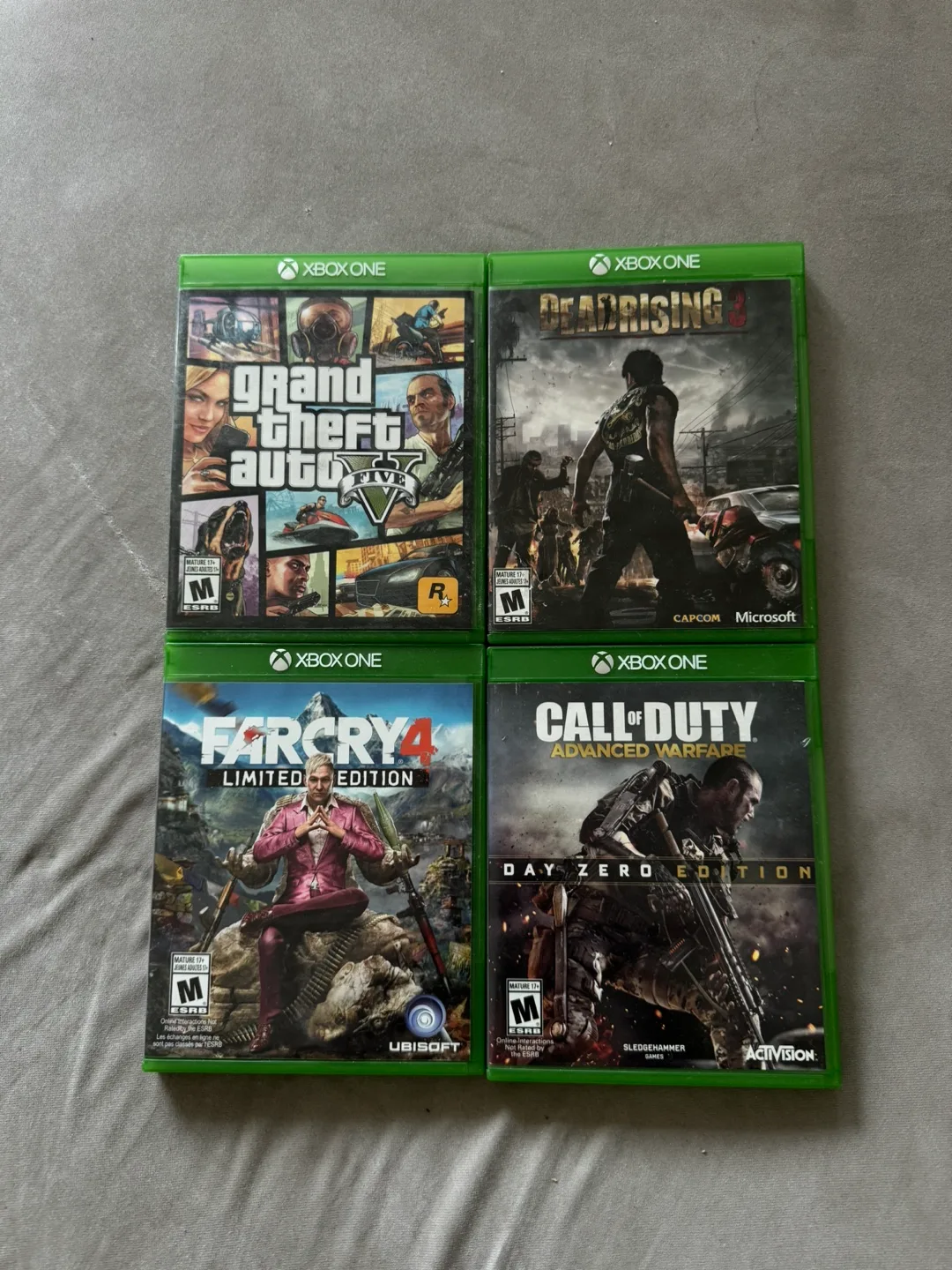 SET of 4 Xbox One Games thumbnail