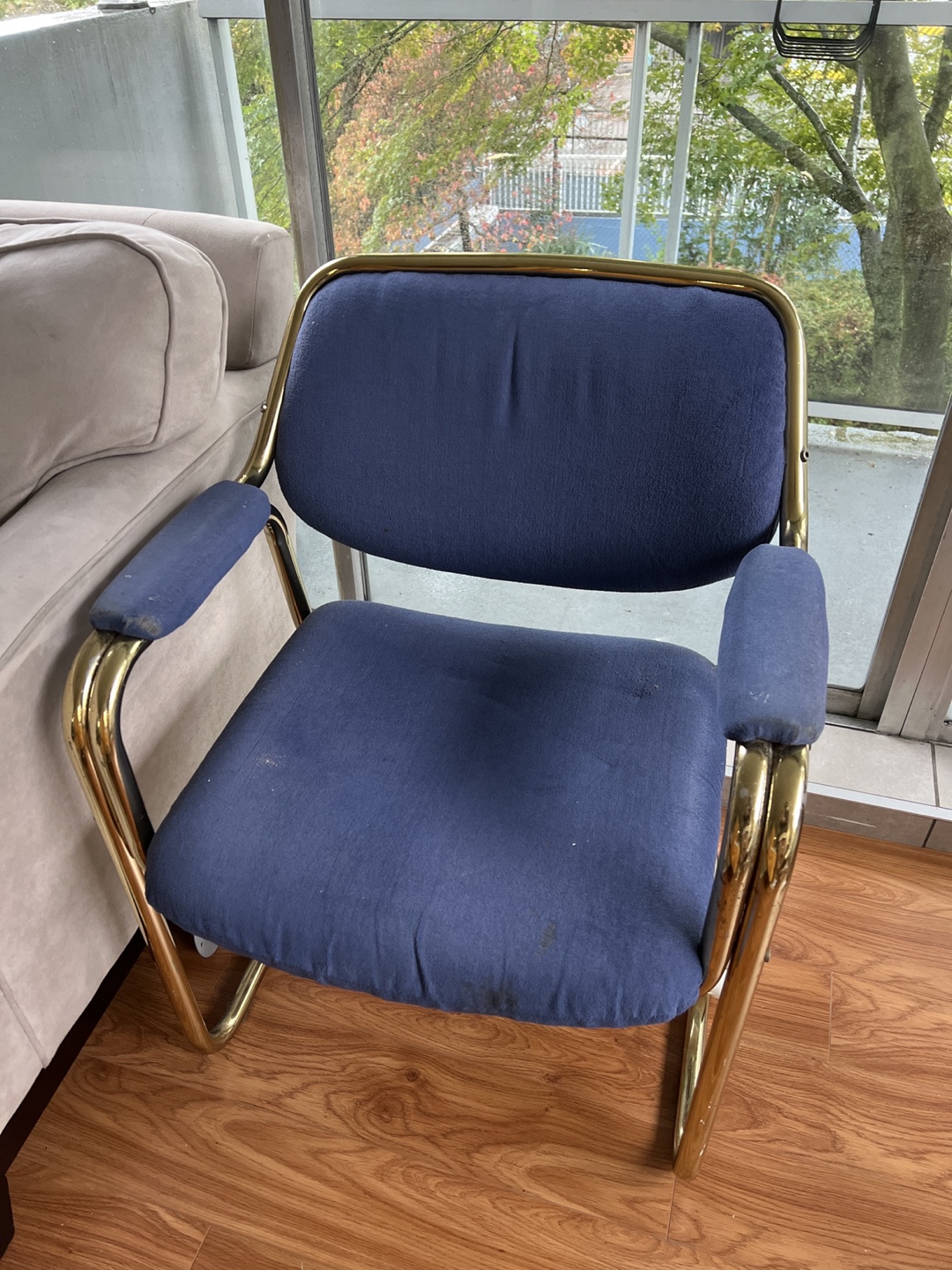 Gold Frame Chair